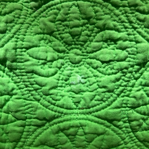 Green Quilted Lilly Sham - Picture 5 of 5